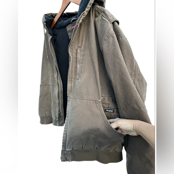 Wolverine work jacket heavy duty tobacco color SIZE  XXL PREOWNED *workwear - Picture 5 of 9